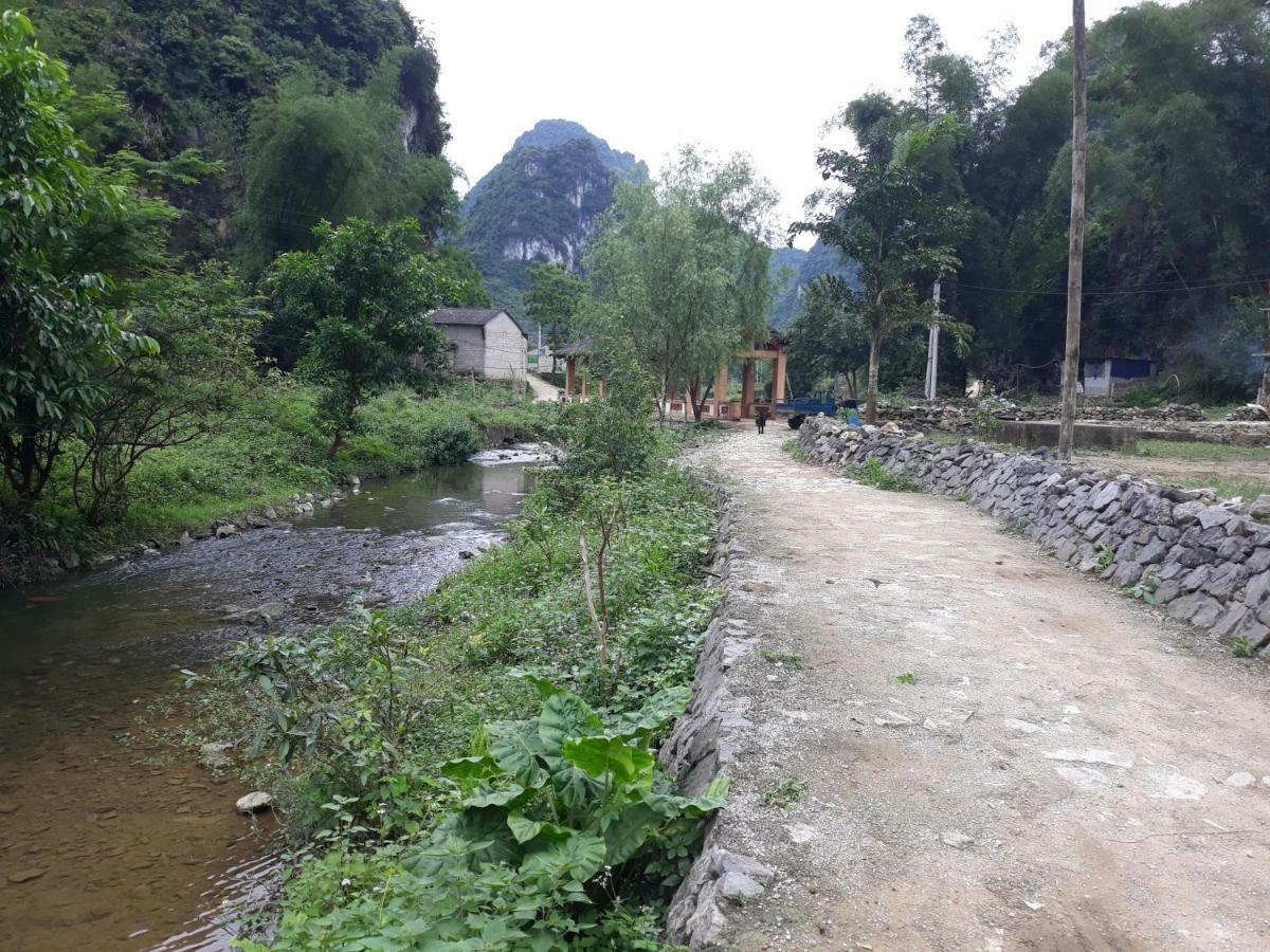 Hoàng Công Bản Giốc Homestay Cao Bang Exterior foto