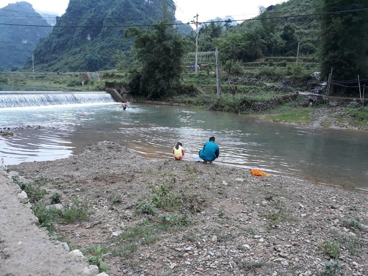 Hoàng Công Bản Giốc Homestay Cao Bang Exterior foto