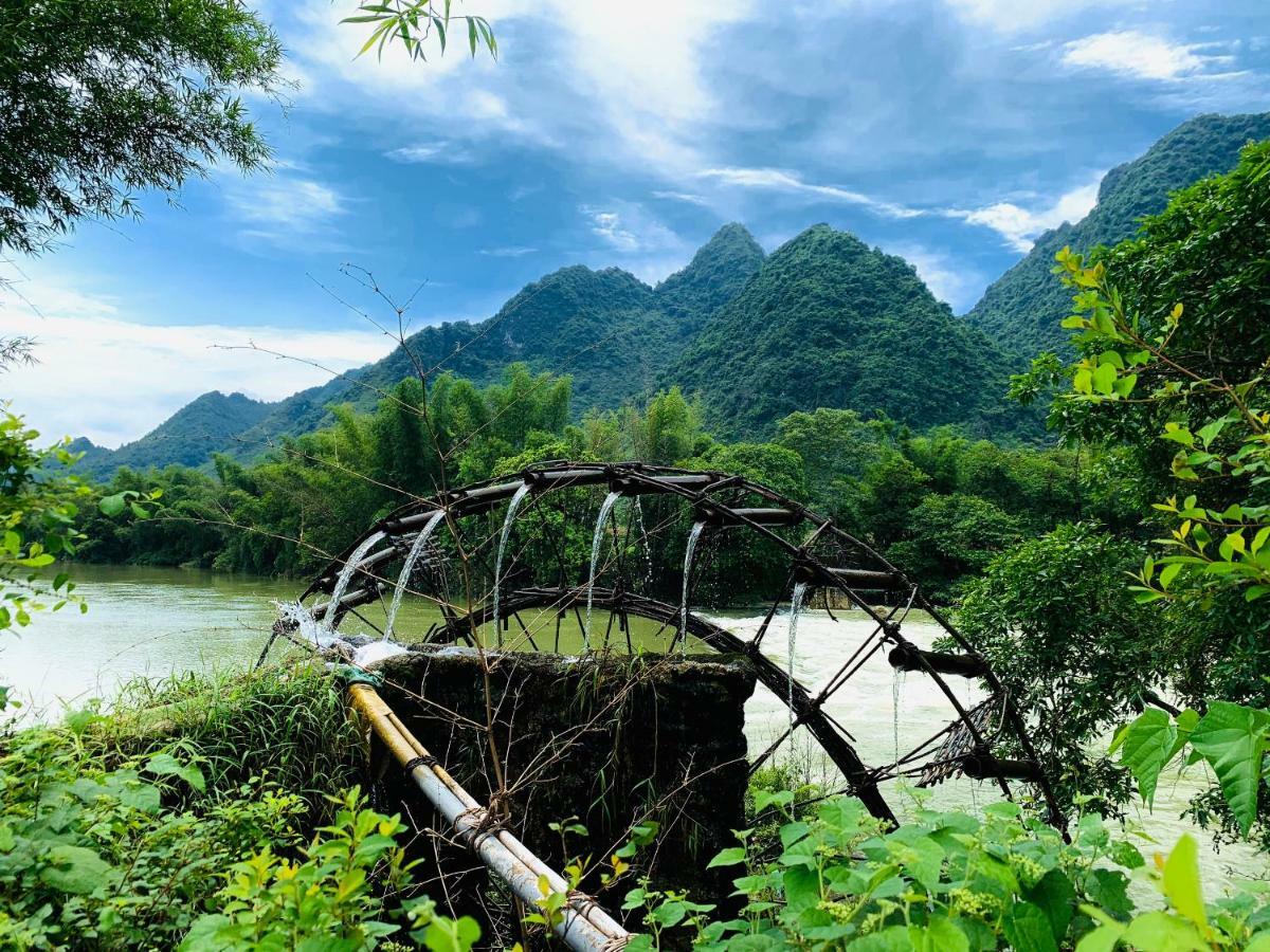 Hoàng Công Bản Giốc Homestay Cao Bang Exterior foto