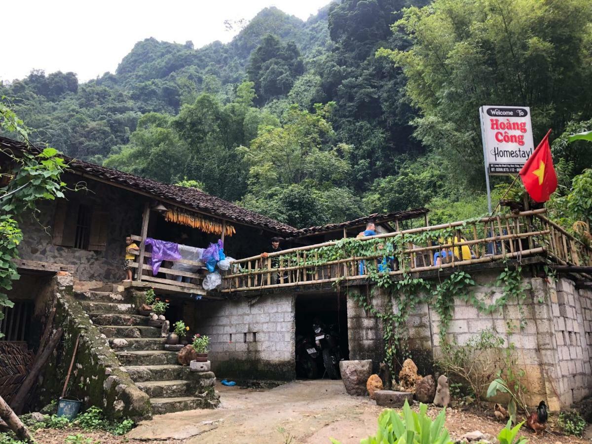 Hoàng Công Bản Giốc Homestay Cao Bang Exterior foto